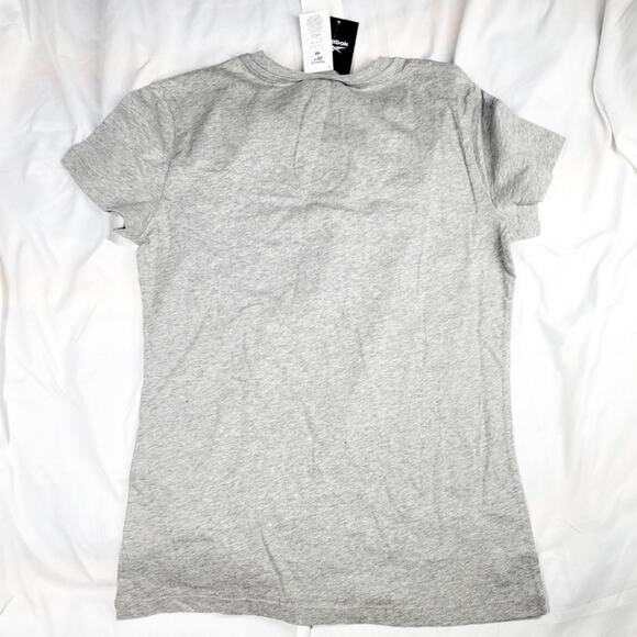 Reebok New Fierce Female Club graphic tee heather gray size M - Picture 3 of 8